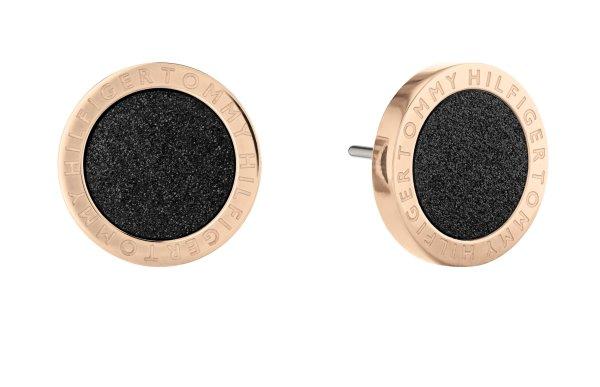Tommy Hilfiger Ötletes, bicolor bronz fülbevaló Dust 2780705