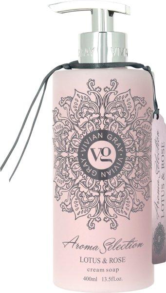 Vivian Gray Krémes folyékony kézszappan Aroma Selection Lotus & Rose (Cream
Soap) 400 ml