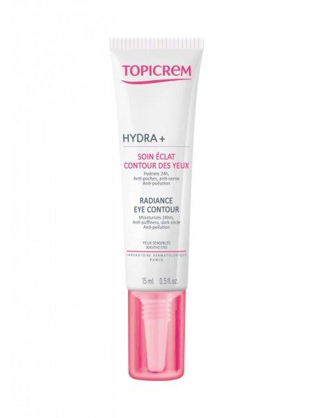 Topicrem Világosító szemkörnyékápoló krém a szem alatti karikák ellen
HYDRA+ (Radiance Eye Contour) 15 ml