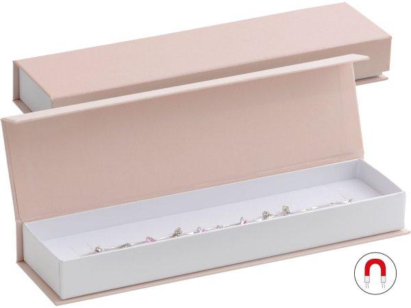 JK Box Púderrózsaszín díszdoboz karkötőhöz VG-9/A5/A1