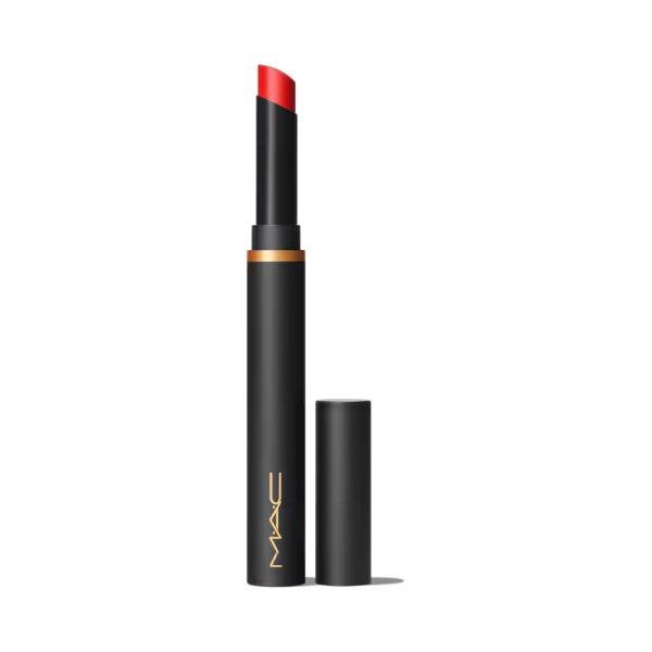 MAC Cosmetics Keskeny ajakrúzs (Powder Kiss Velvet Blur Slim Stick) 2 g Ruby
New