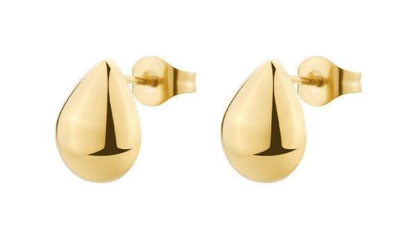 Brosway Elegáns aranyozott fülbevaló Tear Drop Perfect BPC41