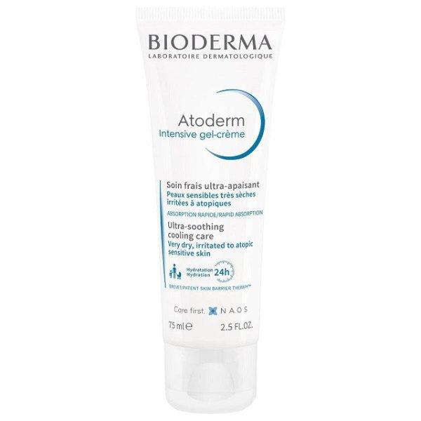Bioderma Intenzív gél krém Atoderm (Ultra-Soothing Cooling Care) 75 ml