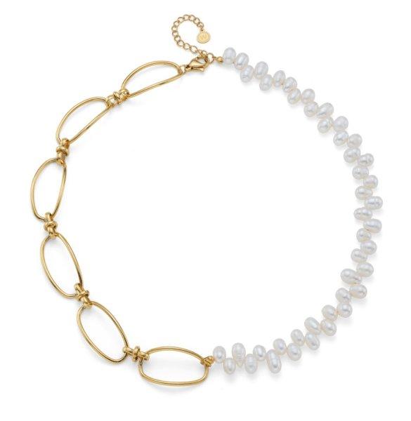Oliver Weber Jellegzetes aranyozott nyaklánc gyöngyökkel Izanagi Silky Pearls
12315G