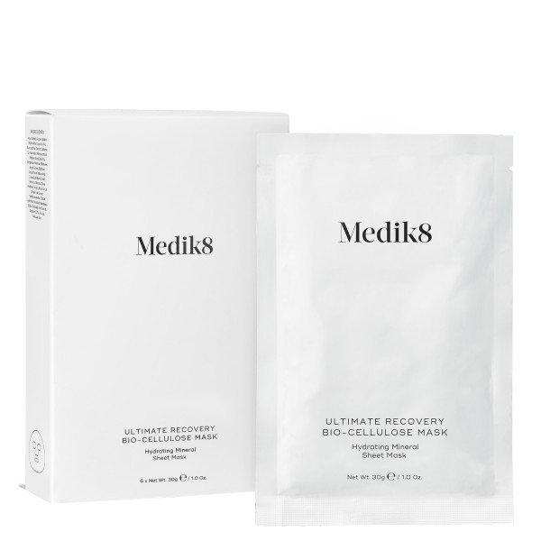 Medik8 Megújító arcmaszk Ultimate Recovery (Bio Cellulose Mask) 6 db
