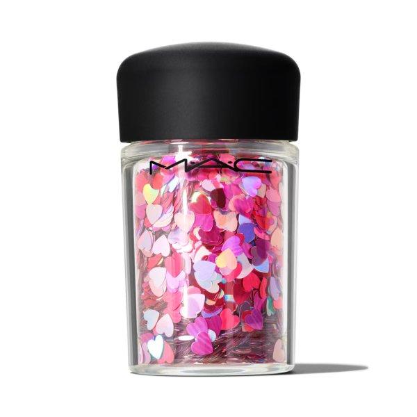 MAC Cosmetics Test- és hajcsillám (Glitter) 4,5 g Pink Hearts