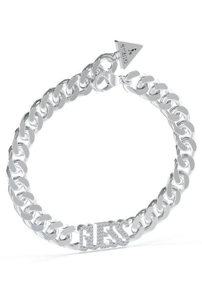 Guess Időtlen acél karkötő Arm Party JUBB04222JWRH 21 cm