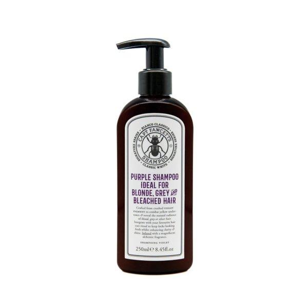 Captain Fawcett Színezett sampon ősz és fehér hajra (Purple Shampoo) 250 ml
