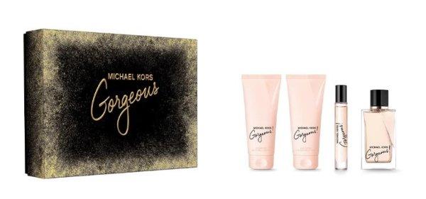 Michael Kors Gorgeous! - EDP 100 ml + testápoló 100 ml + tusfürdő 100 ml +
EDP 10 ml