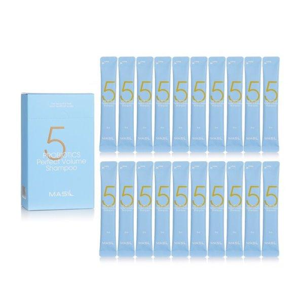 Masil Probiotikumokat tartalmazó volumennövelő sampon 5 Probiotics (Perfect
Volume Shampoo) 20 x 8 ml
