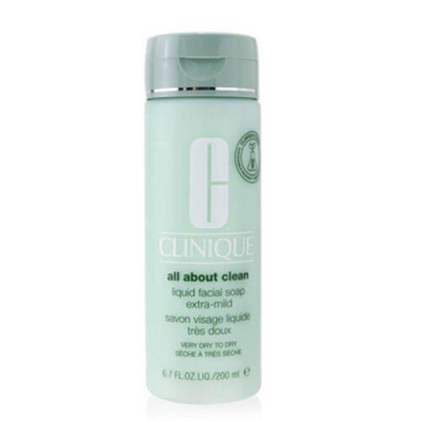 Clinique Folyékony arctisztító szappan száraz és nagyon száraz bőrre
(Liquid Facial Soap Extra Mild) 200 ml