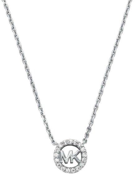 Michael Kors Divatos ezüst nyaklánc cirkónium kövek MKC1726CZ040