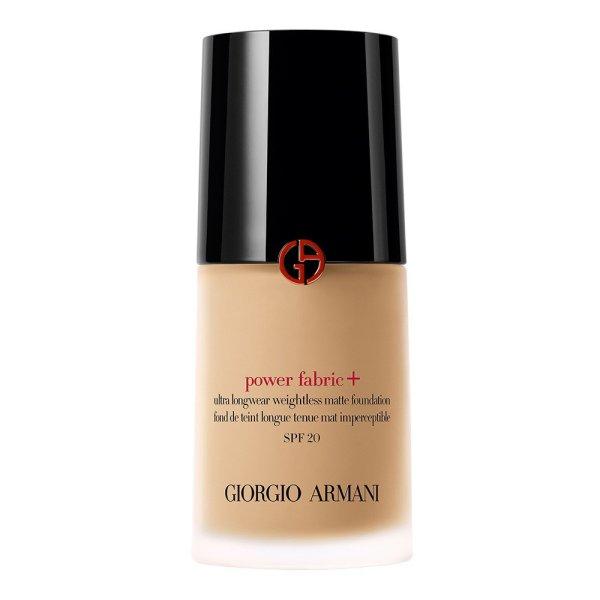 Giorgio Armani Mattító smink Power Fabric + (Ultra Longwear Weightless Matte
Foundation) 30 ml 5.5