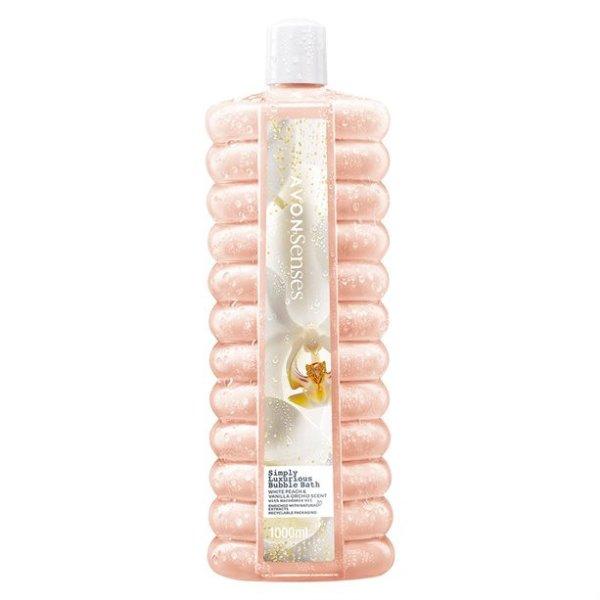 Avon Őszibarack és vanília orchidea illatú fürdőhab (Bubble Bath) 1000 ml