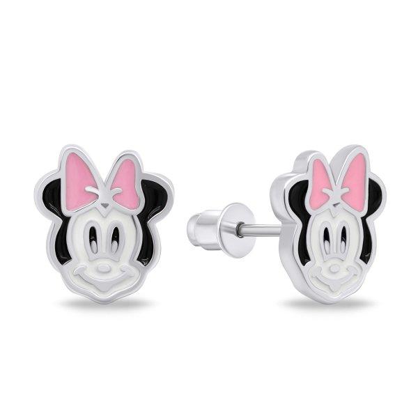 Brilio Silver Játékos ezüst fülbevaló Minnie Mouse EA714W