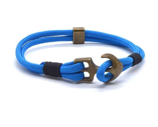 Cordell Kék paracord karkötő horgonnyal Anchor
