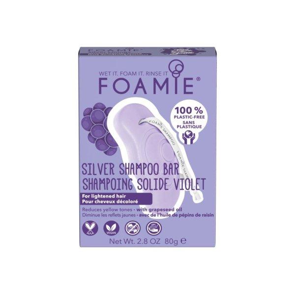 Foamie Szilárd sampon szőke és szőkített hajra Silver Linings (Shampoo Bar)
80 g