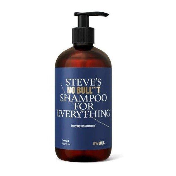 Steve's Haj és szakáll sampon No Bull***t (Shampoo for Everything) 500 ml