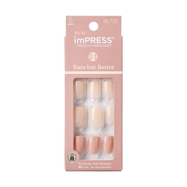 KISS Öntapadó körmök imPRESS BBB Nail Simple Pleasure 30 db