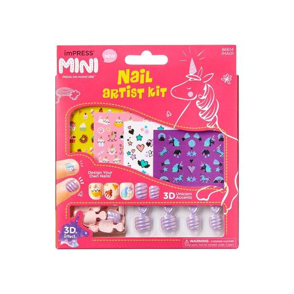 KISS Öntapadó körmök gyerekeknek imPRESS Kids Nail Artist Kit