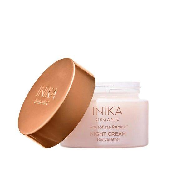 INIKA Organic Éjszakai krém resveratrollal Phytofuse Renew (Resveratrol Night
Cream) 50 ml