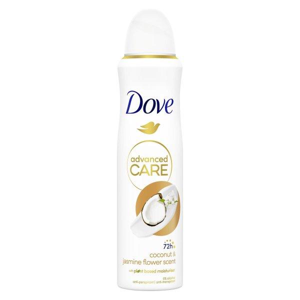 Dove Izzadásgátló spray Advanced Care Coconut & Jasmine Flower
(Anti-Perspirant) 150 ml