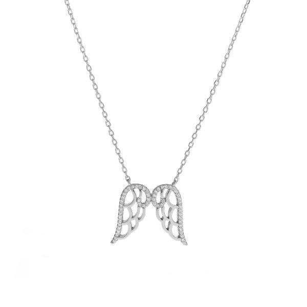 AGAIN Jewelry Ezüst nyaklánc Angyalszárnyak AJNA0001