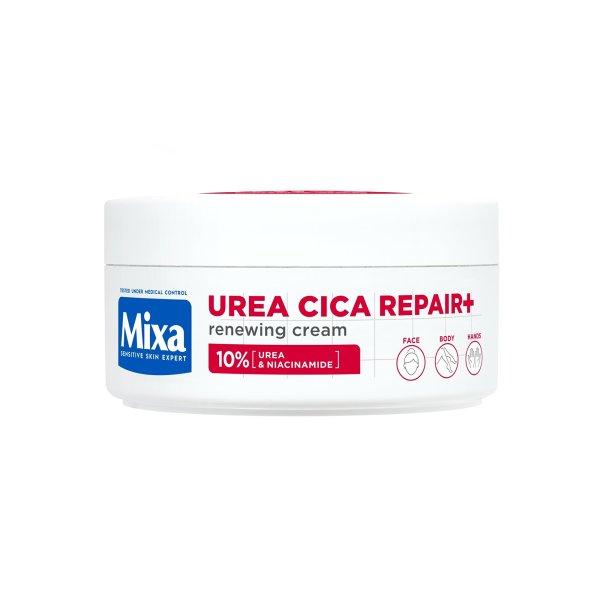 Mixa Regeneráló testápoló nagyon száraz és érdes bőrre Urea Cica Repair+
(Renewing Cream) 150 ml