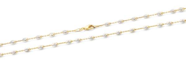 Beneto Exclusive Divatos bicolor nyaklánc AGS1290 50 cm