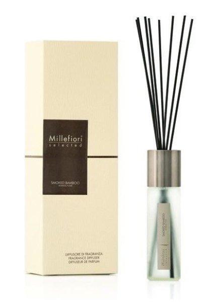 Millefiori Milano Üveg diffúzor Selected Smoked Bamboo 100 ml