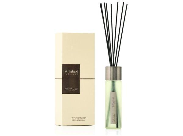 Millefiori Milano Üveg diffúzor Selected Velvet Lavender 100 ml