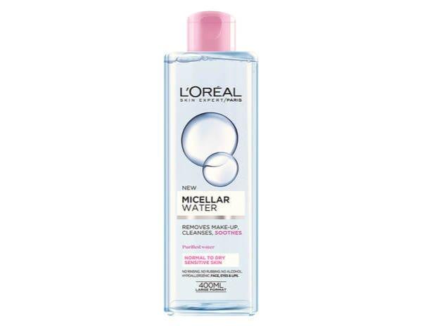L'Oréal Paris Micellás víz normál és száraz bőrre 3 az 1- ben (Micellar
Water) 400 ml