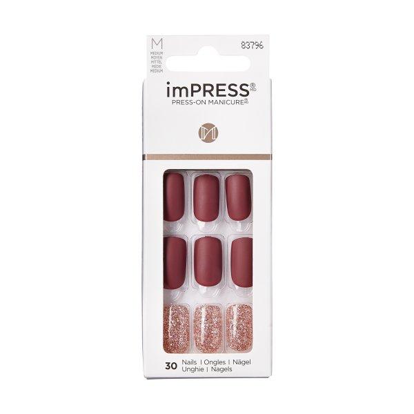 KISS Öntapadó körmök imPRESS Hero 30 db