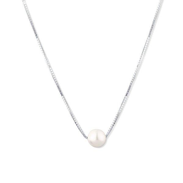 JwL Luxury Pearls Akoya japán tengeri gyöngy ezüst nyaklánc JL0800