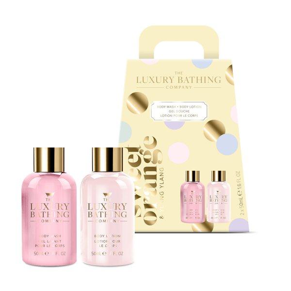 Grace Cole Testápoló mini ajándékcsomag Narancs & Ylang ylang 2 db