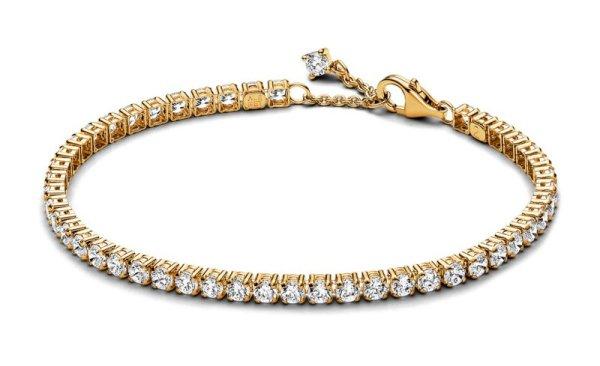 Pandora Bájos aranyozott karkötő cirkónium kövekkel Timeless Shine
561469C01 20 cm