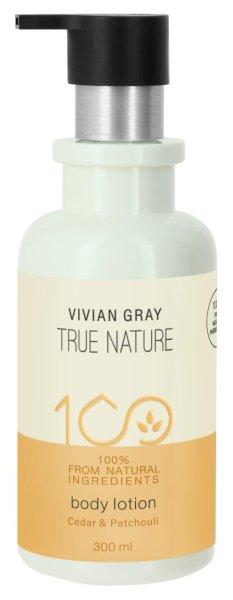Vivian Gray Testápoló tej True Nature Cedar & Patchouli (Body Lotion) 300 ml