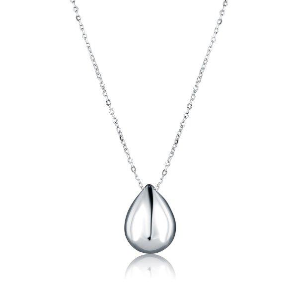 JVD Időtlen ezüst nyaklánc nőknek Tear Drop SVLN0511XK20045