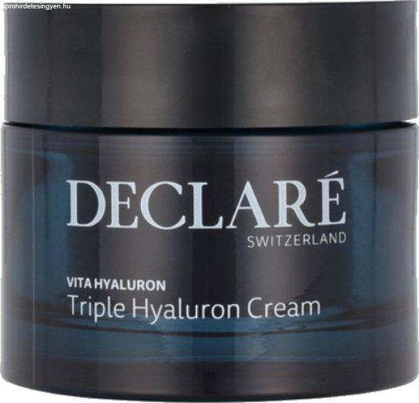 DECLARÉ Mélyen hidratáló bőrápoló krém férfiaknak Vita Hyaluron (Triple
Hyaluron Cream) 50 ml