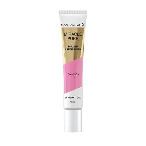 Max Factor Folyékony pirosító Miracle Pure (Infused Cream Blush) 1,5 g 001