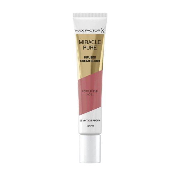 Max Factor Folyékony pirosító Miracle Pure (Infused Cream Blush) 1,5 g 003