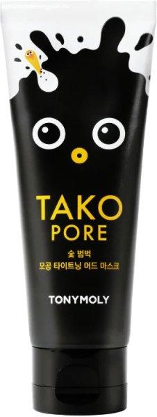 Tony Moly Tisztító arcmaszk Tako Pore (Tightening Charcoal Mud Mask) 100 g