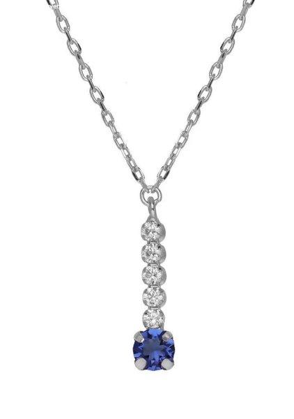 Victoria Cruz Elegáns ezüst nyaklánc kristályokkal Shine A4668-08HG