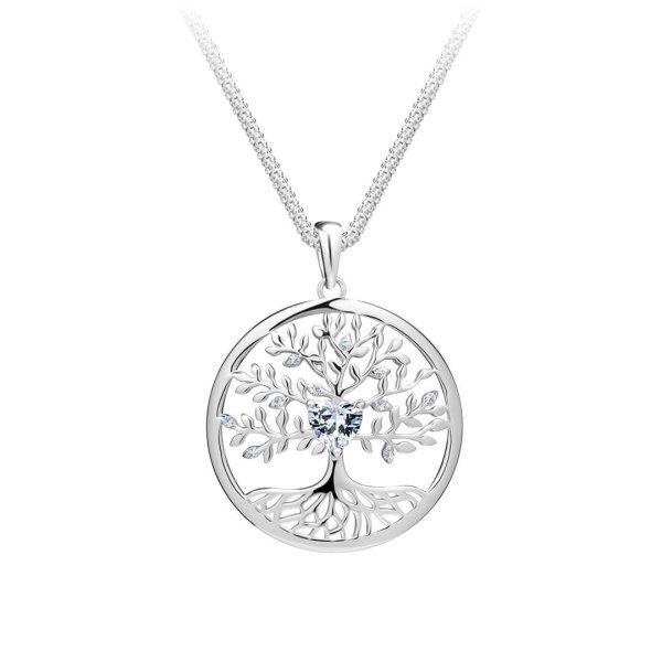 Preciosa Gyönyörű ezüst nyaklánc Életfa Sparkling Tree od Life 5329 00
(lánc, medál)