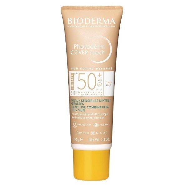 Bioderma Ásványi smink érzékeny kombinált és zsíros bőrre Photoderm
Cover Touch SPF 50+ 40 g Dark
