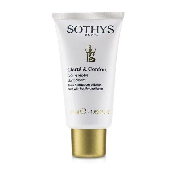 SOTHYS Paris Könnyű krém törékeny hajszálerekkel rendelkező bőrre
Clarté & Confort (Light Cream) 50 ml