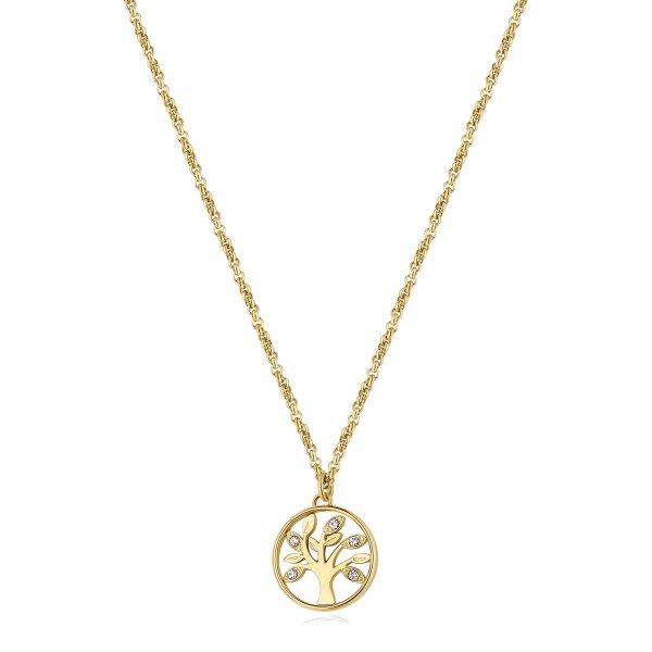 Brosway Életfa aranyozott nyaklánc Chakra BHKN094