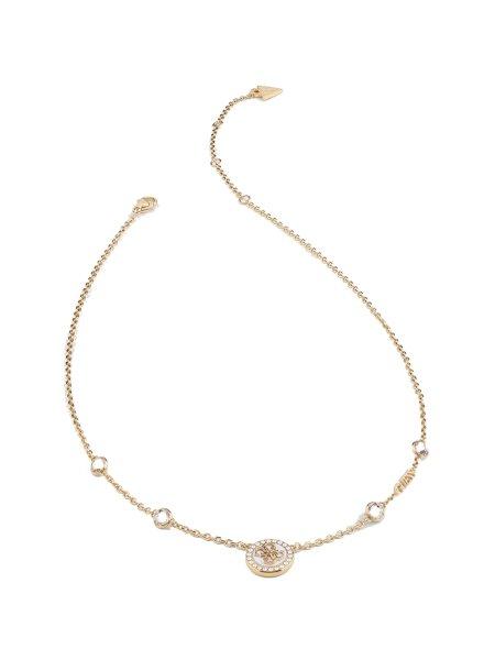 Guess Stílusos aranyozott nyaklánc Dreaming Guess JUBN03119JWYGWHT/U