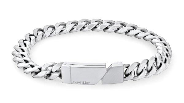 Calvin Klein Időtlen férfi acél karkötő Electric 35100006