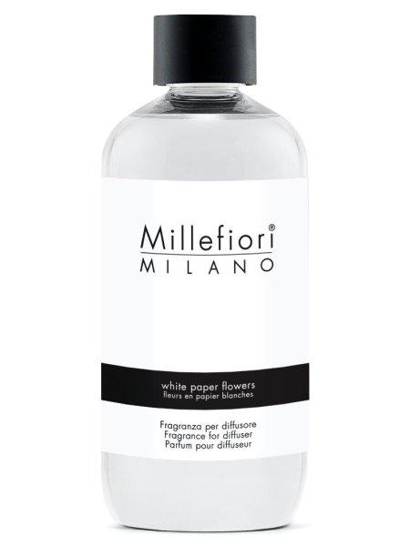 Millefiori Milano Aromadiffúzor utántöltő Natural White Paper Flowers 250 ml